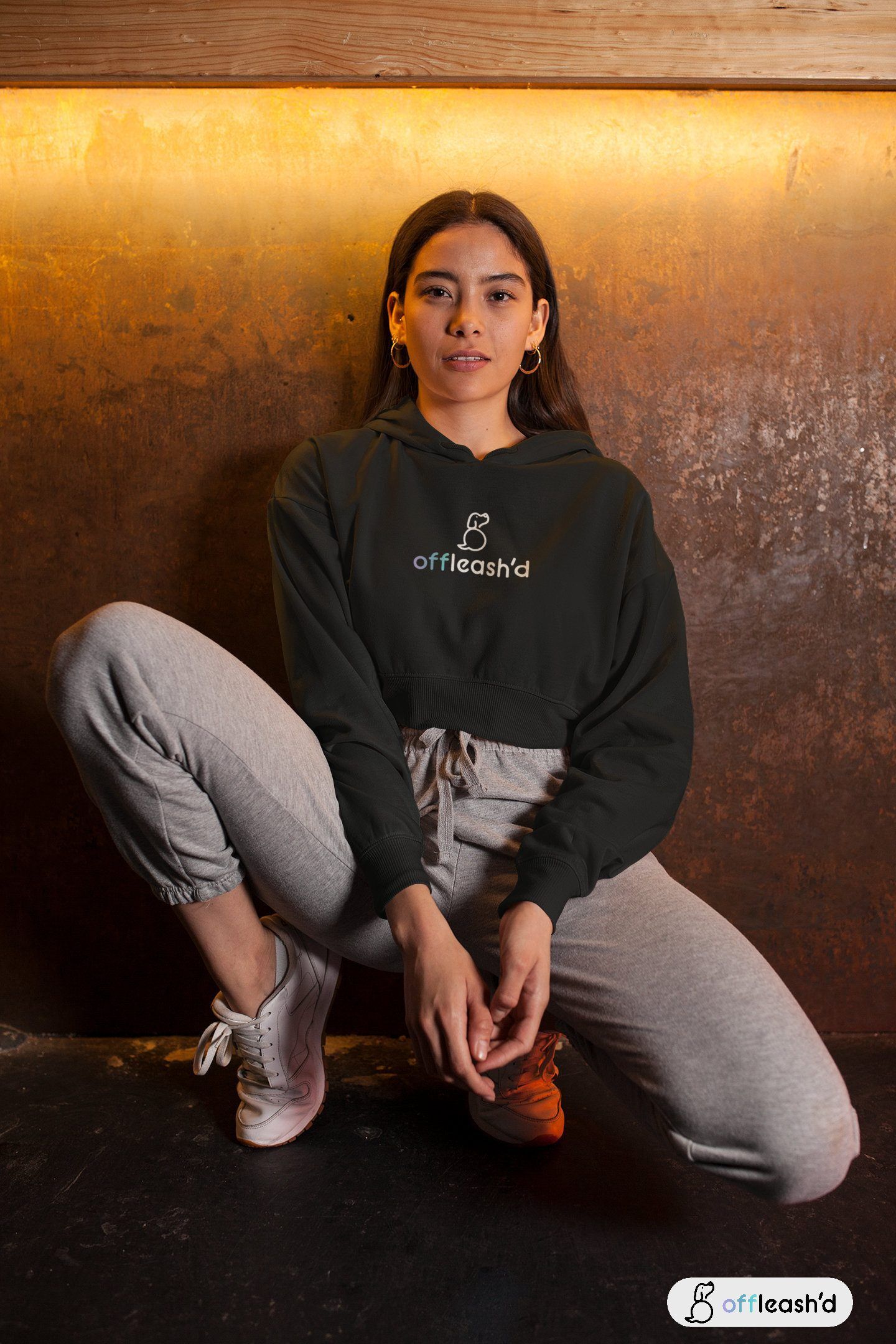 Offleashd Women's Crop Hoodie - Image 7