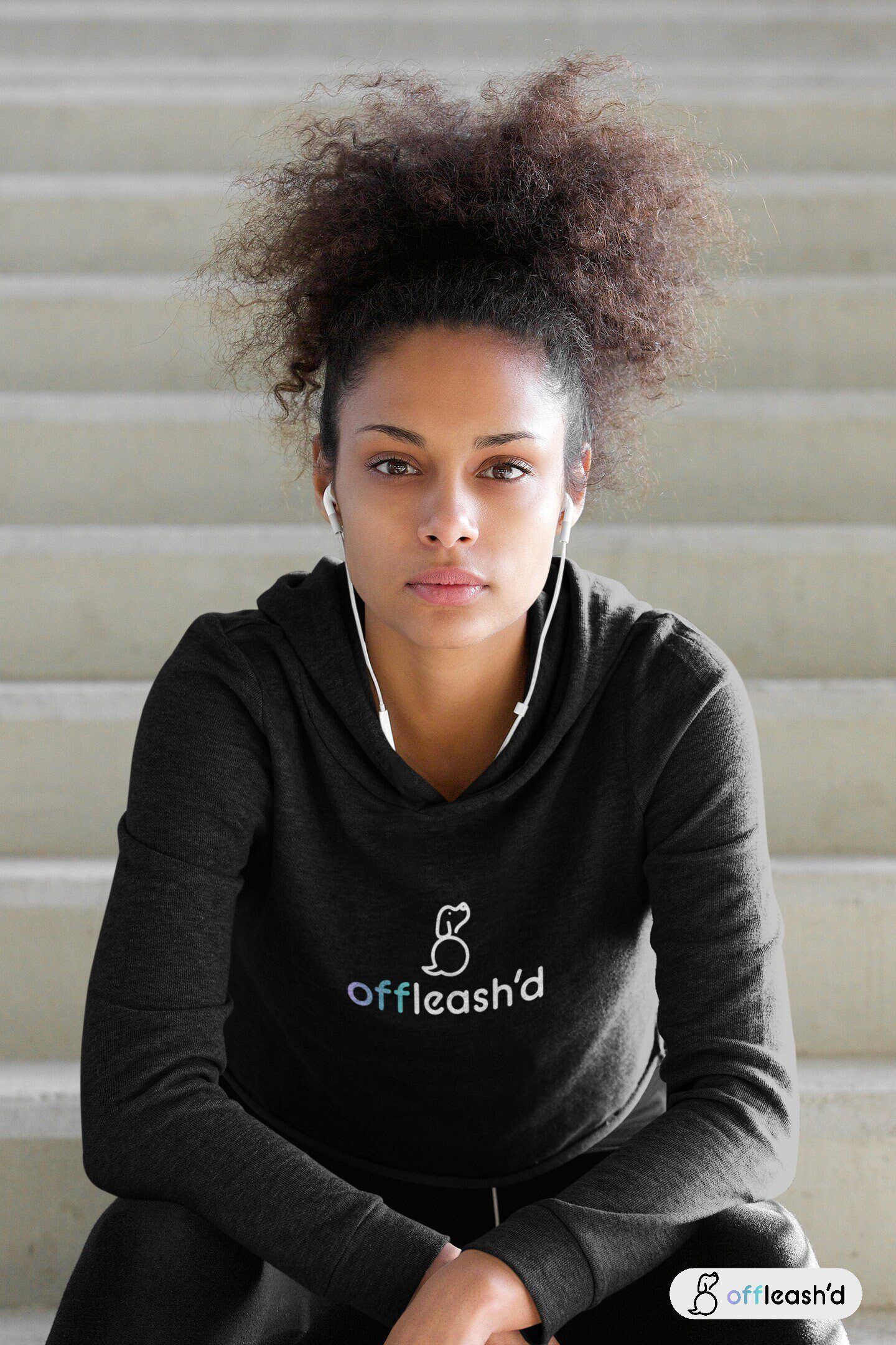 Offleashd Women's Crop Hoodie - Image 8